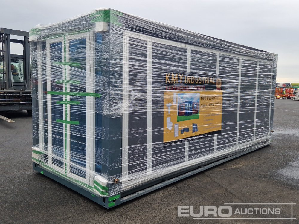 Unused 2025 KMY INDUSTRIAL Expandable Container House, Two Bedrooms, One Living Room, Shower Room, Washbasin, Toilet, L-Shaped Cabinet, Unfoled Size:l5800*W6300*H2480mm - מכולת בנייה: תמונה 1 Unused 2025 KMY INDUSTRIAL Expandable Container House, Two Bedrooms, One Living Room, Shower Room, Washbasin, Toilet, L-Shaped Cabinet, Unfoled Size:l5800*W6300*H2480mm - מכולת בנייה: תמונה 1