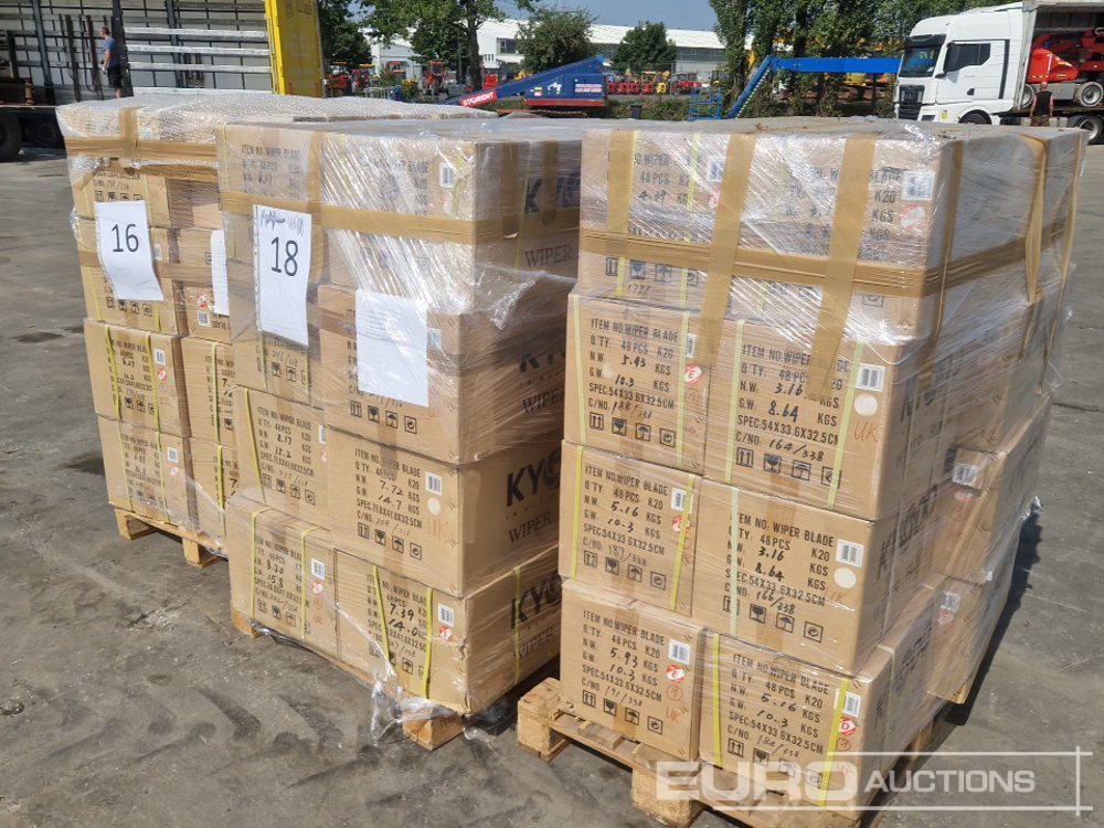 Unused 3x Pallet of Assorted Wiper Blades (3x 768 sets) - ציוד בנייה: תמונה 3 Unused 3x Pallet of Assorted Wiper Blades (3x 768 sets) - ציוד בנייה: תמונה 3