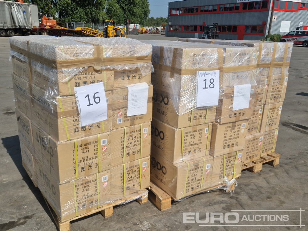 Unused 3x Pallet of Assorted Wiper Blades (3x 768 sets) - ציוד בנייה: תמונה 2 Unused 3x Pallet of Assorted Wiper Blades (3x 768 sets) - ציוד בנייה: תמונה 2