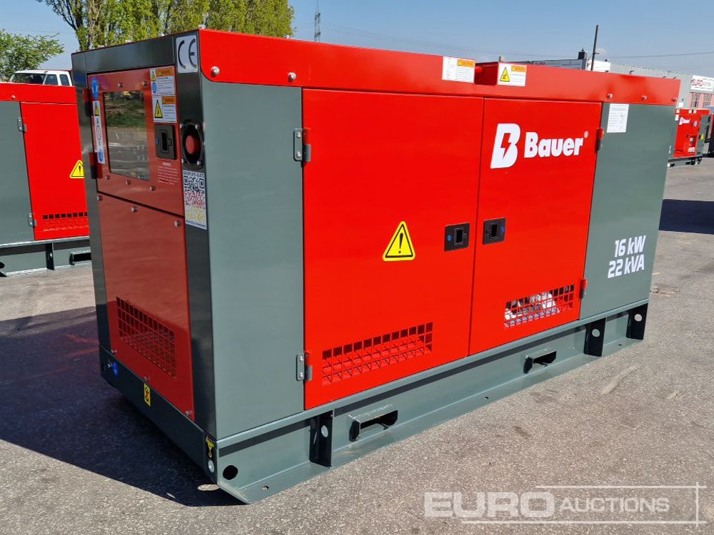 Unused Bauer GFS-16KW - ערכת גנרטורים: תמונה 1 Unused Bauer GFS-16KW - ערכת גנרטורים: תמונה 1