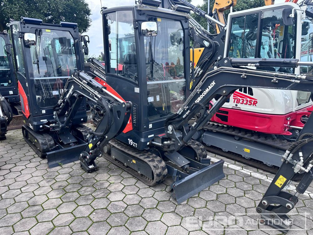 Unused Eurocomach 19ZT - מיני מחפר: תמונה 1 Unused Eurocomach 19ZT - מיני מחפר: תמונה 1