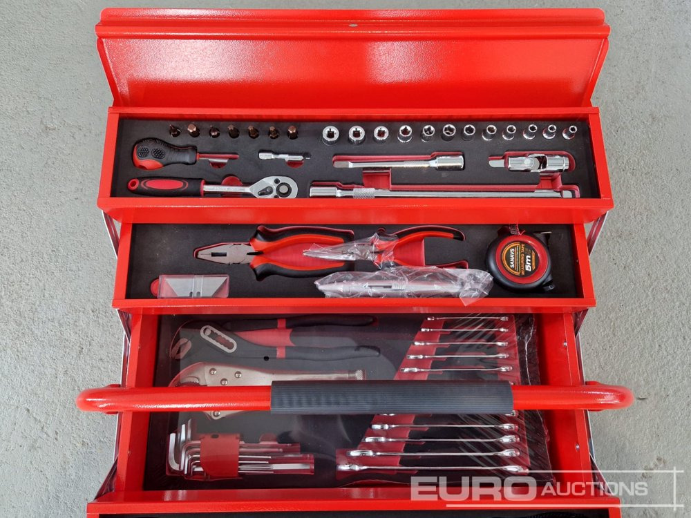 Unused North Tools Tool Box, 85Pcs. Tools - ציוד לסדנאות: תמונה 4 Unused North Tools Tool Box, 85Pcs. Tools - ציוד לסדנאות: תמונה 4