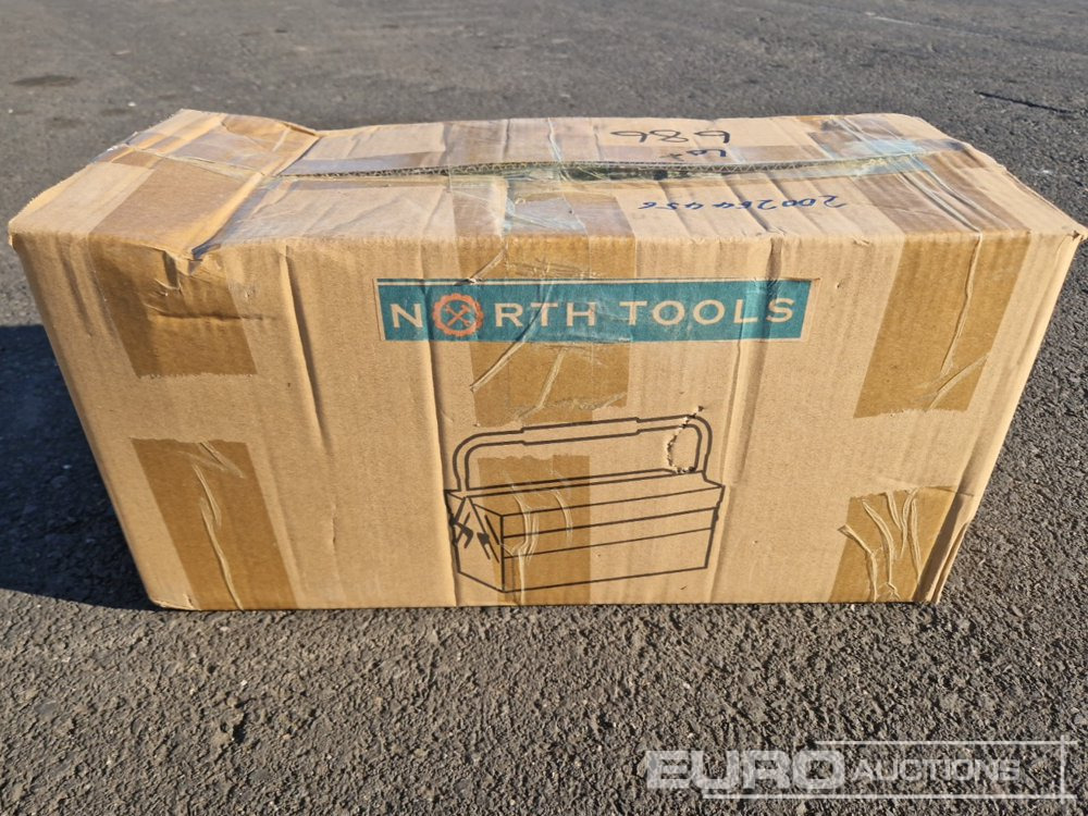 Unused North Tools Tool Box, 85Pcs. Tools - ציוד לסדנאות: תמונה 2 Unused North Tools Tool Box, 85Pcs. Tools - ציוד לסדנאות: תמונה 2