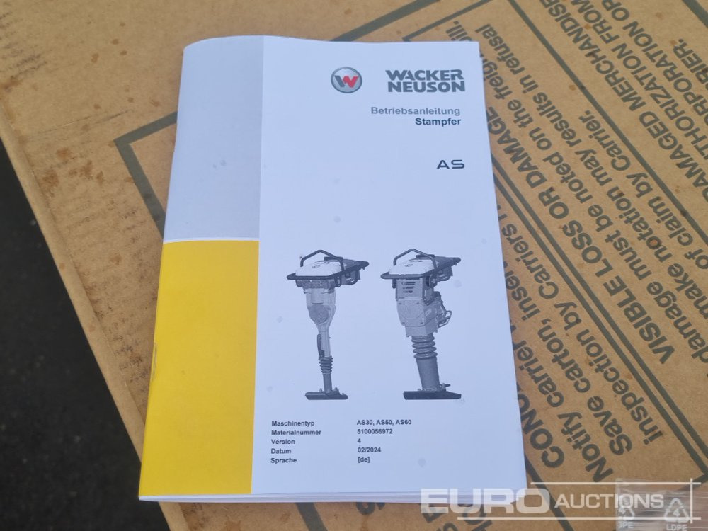 מכונת אספלט Unused Wacker Neuson AS50E: תמונה 16 מכונת אספלט Unused Wacker Neuson AS50E: תמונה 16