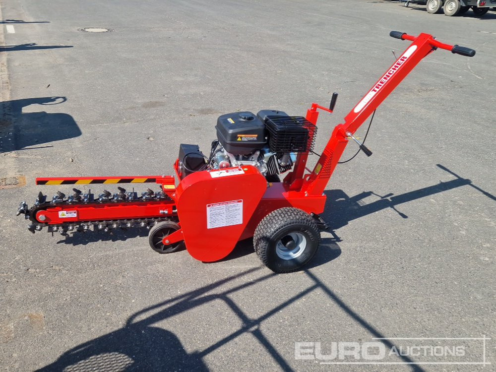 Unused Walk Behind Trencher - טרנצ'ר: תמונה 1 Unused Walk Behind Trencher - טרנצ'ר: תמונה 1