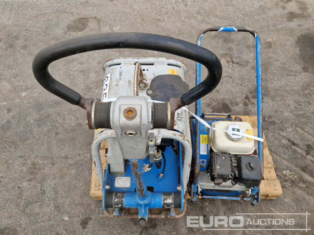 Weber MT Walj Behind Compaction Plates (2 of) - לוח רטט: תמונה 5 Weber MT Walj Behind Compaction Plates (2 of) - לוח רטט: תמונה 5