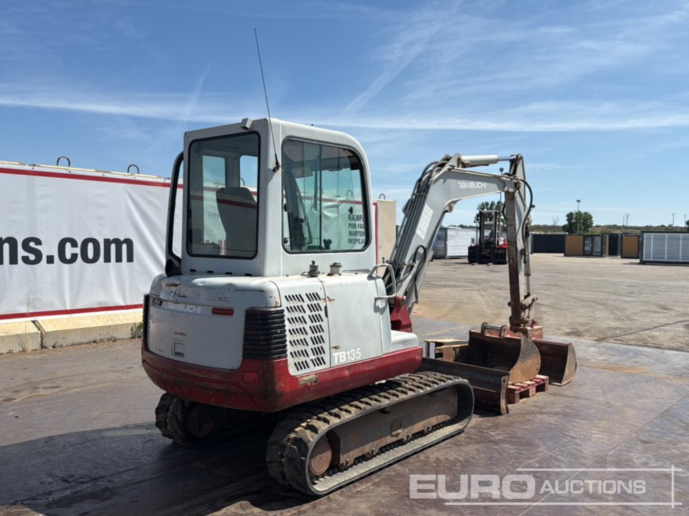 2004 Takeuchi TB135 - מיני מחפר: תמונה 5 2004 Takeuchi TB135 - מיני מחפר: תמונה 5