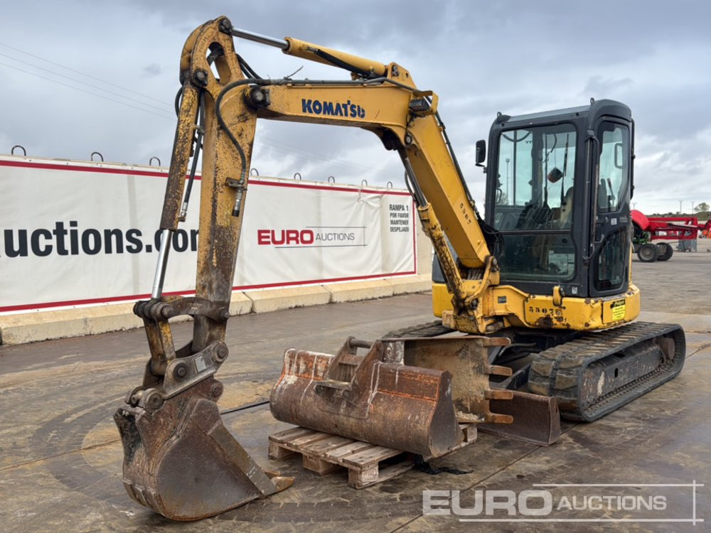 2010 Komatsu PC45MR-3 - מיני מחפר: תמונה 1 2010 Komatsu PC45MR-3 - מיני מחפר: תמונה 1