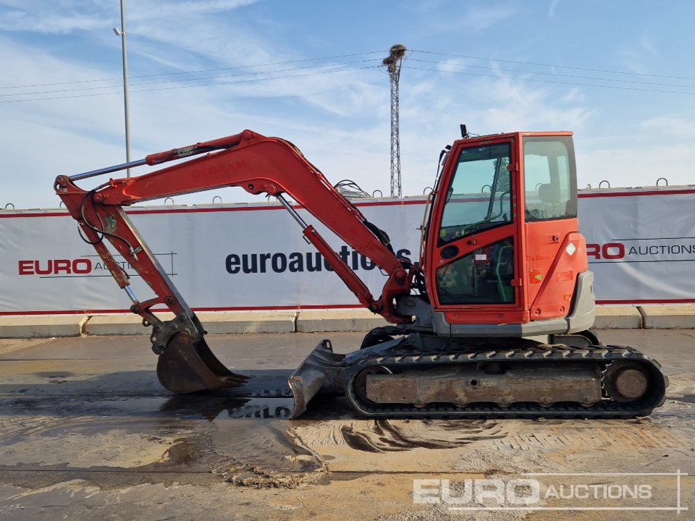 2012 Yanmar ViO80-U - מיני מחפר: תמונה 2 2012 Yanmar ViO80-U - מיני מחפר: תמונה 2