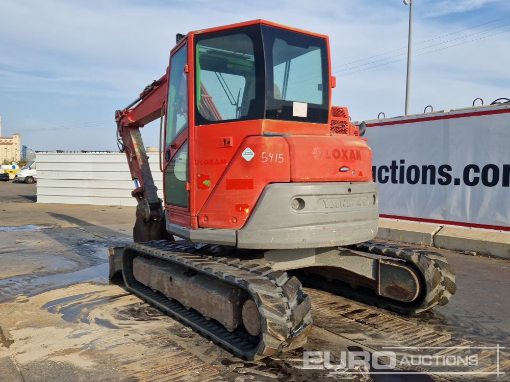 2012 Yanmar ViO80-U - מיני מחפר: תמונה 3 2012 Yanmar ViO80-U - מיני מחפר: תמונה 3