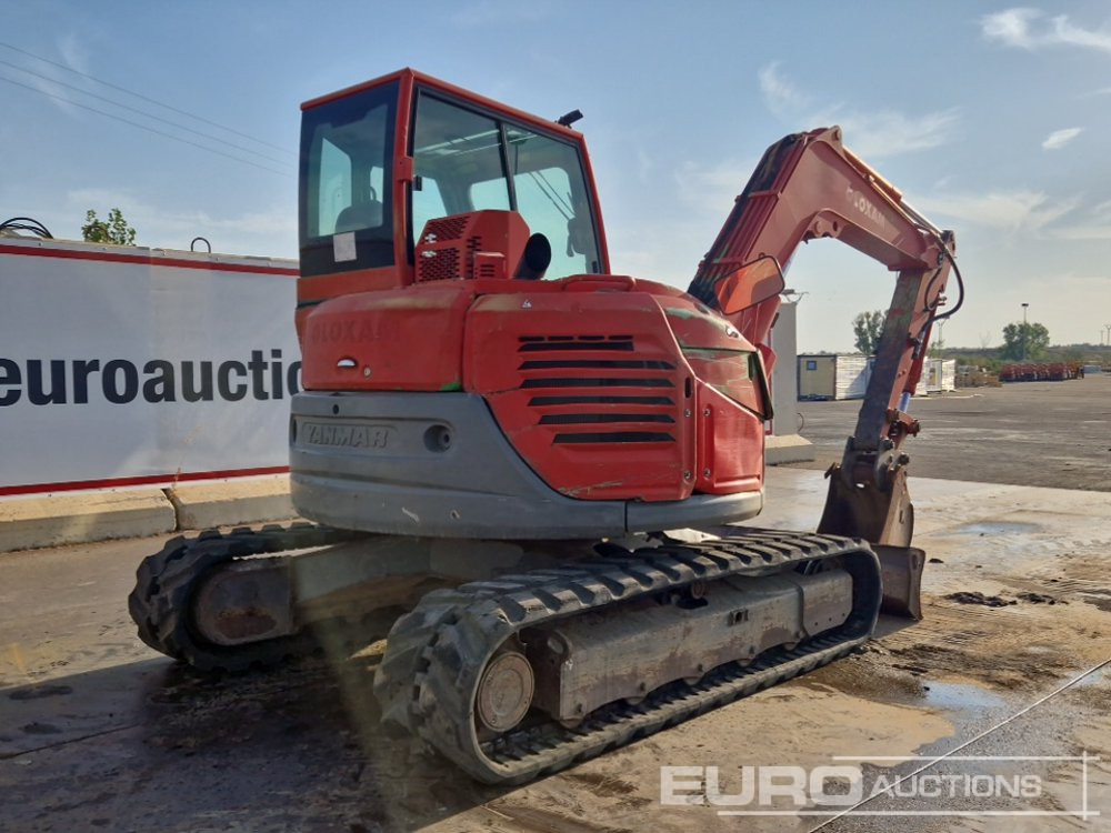 2012 Yanmar ViO80-U - מיני מחפר: תמונה 5 2012 Yanmar ViO80-U - מיני מחפר: תמונה 5