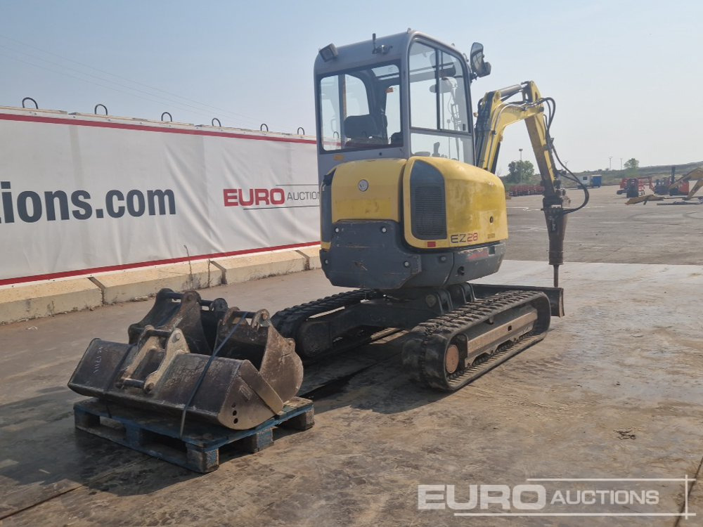 2014 Wacker Neuson 28Z3 - מיני מחפר: תמונה 5 2014 Wacker Neuson 28Z3 - מיני מחפר: תמונה 5