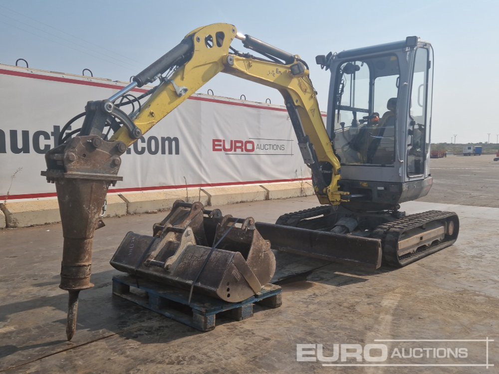 2014 Wacker Neuson 28Z3 - מיני מחפר: תמונה 1 2014 Wacker Neuson 28Z3 - מיני מחפר: תמונה 1