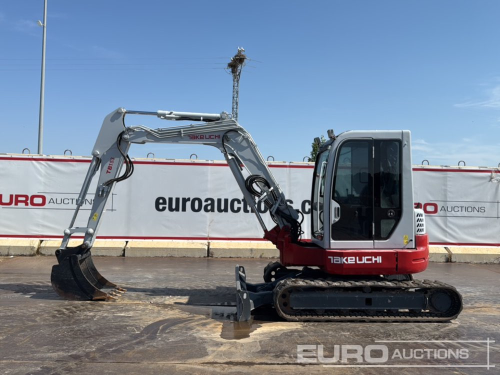 2015 Takeuchi TB153FR - מיני מחפר: תמונה 2 2015 Takeuchi TB153FR - מיני מחפר: תמונה 2