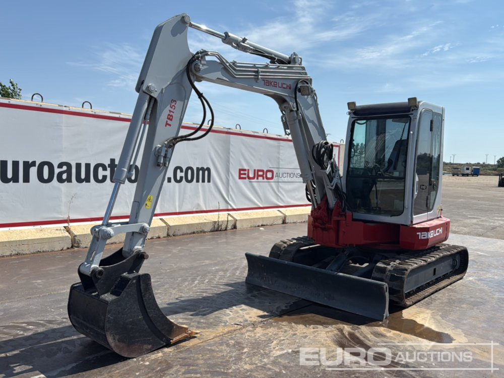 2015 Takeuchi TB153FR - מיני מחפר: תמונה 1 2015 Takeuchi TB153FR - מיני מחפר: תמונה 1