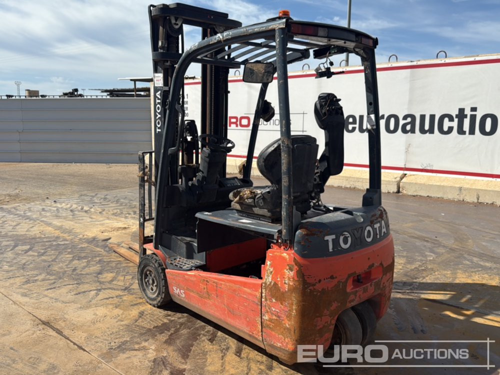 2015 Toyota 8FBET18 - מלגזה חשמלית: תמונה 3 2015 Toyota 8FBET18 - מלגזה חשמלית: תמונה 3