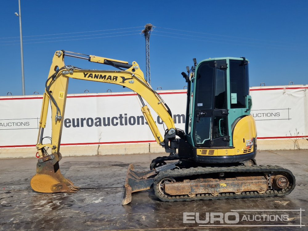 2015 Yanmar ViO50-U - מיני מחפר: תמונה 2 2015 Yanmar ViO50-U - מיני מחפר: תמונה 2