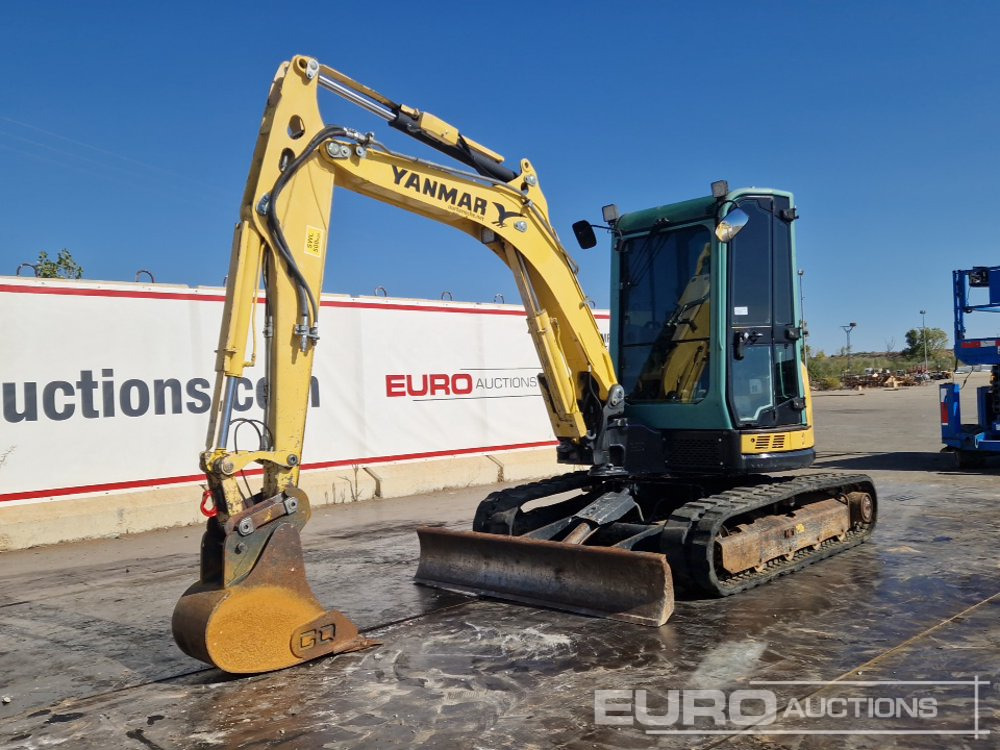 2015 Yanmar ViO50-U - מיני מחפר: תמונה 1 2015 Yanmar ViO50-U - מיני מחפר: תמונה 1