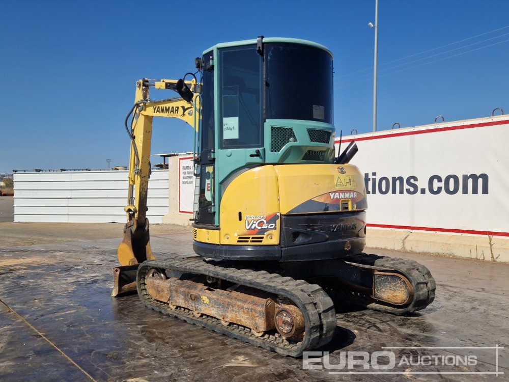 2015 Yanmar ViO50-U - מיני מחפר: תמונה 3 2015 Yanmar ViO50-U - מיני מחפר: תמונה 3
