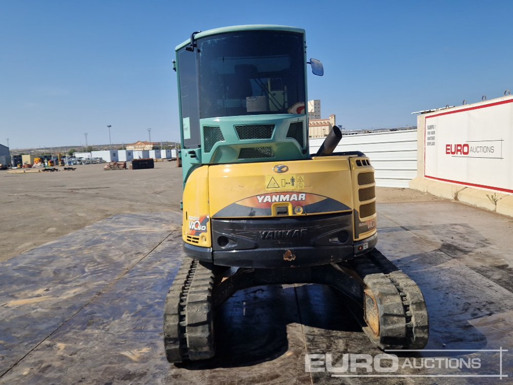 2015 Yanmar ViO50-U - מיני מחפר: תמונה 4 2015 Yanmar ViO50-U - מיני מחפר: תמונה 4