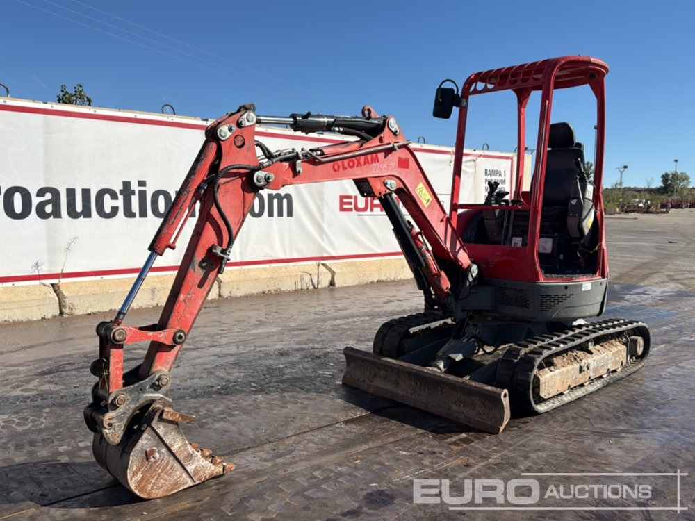 2016 Yanmar ViO25-4 - מיני מחפר: תמונה 1 2016 Yanmar ViO25-4 - מיני מחפר: תמונה 1
