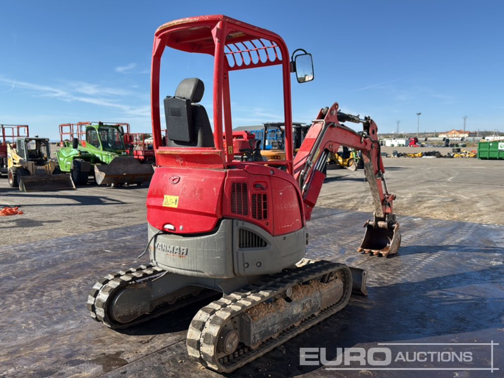 2016 Yanmar ViO25-4 - מיני מחפר: תמונה 5 2016 Yanmar ViO25-4 - מיני מחפר: תמונה 5