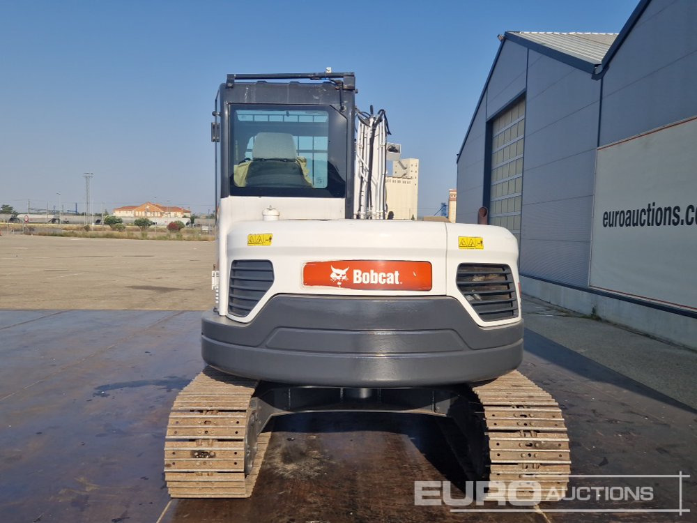 2017 Bobcat E85 - מיני מחפר: תמונה 4 2017 Bobcat E85 - מיני מחפר: תמונה 4