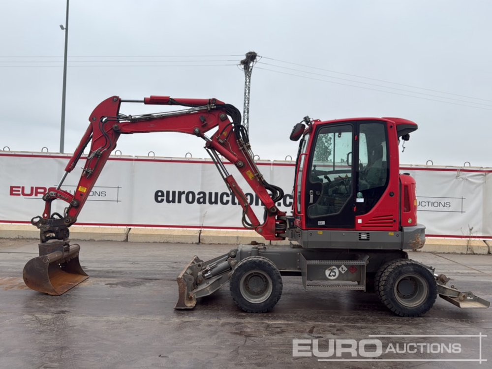 2018 Wacker Neuson EW65 - מחפר גלגלים: תמונה 3 2018 Wacker Neuson EW65 - מחפר גלגלים: תמונה 3