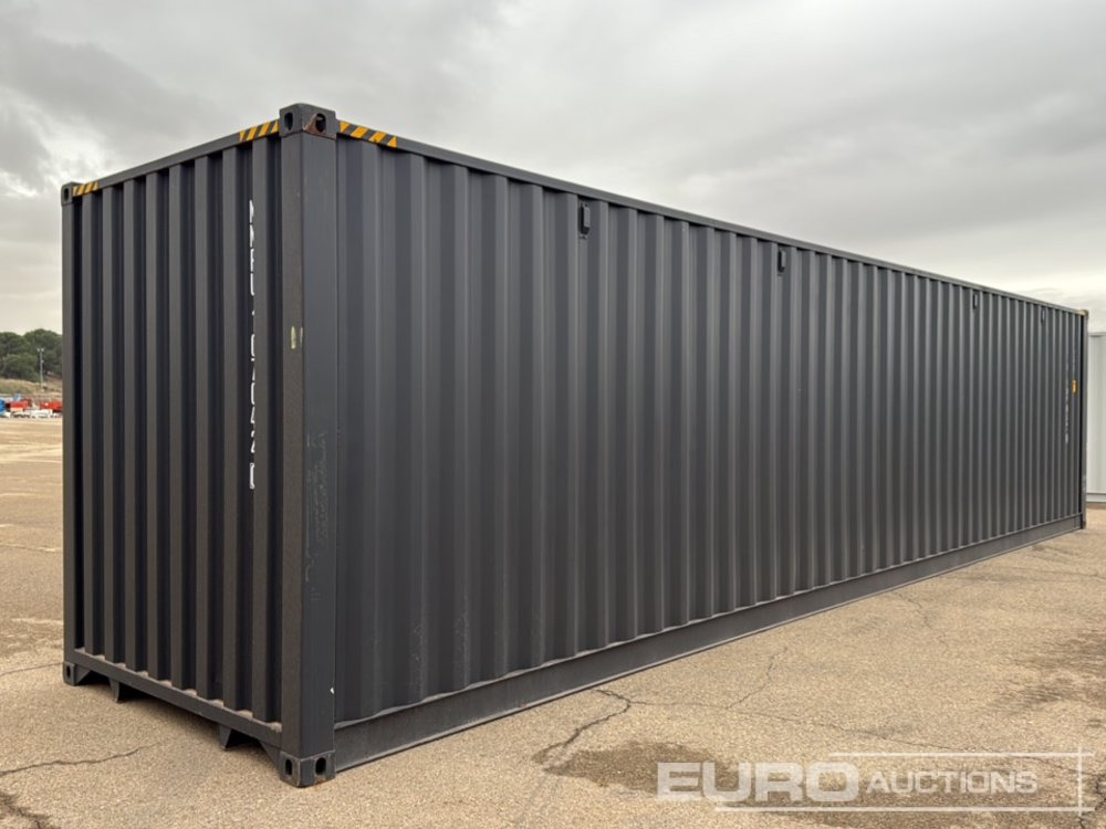 40' x 8' High Cube Container, 4 Side Doors, 1 End Door - מכולת משלוח: תמונה 3 40' x 8' High Cube Container, 4 Side Doors, 1 End Door - מכולת משלוח: תמונה 3
