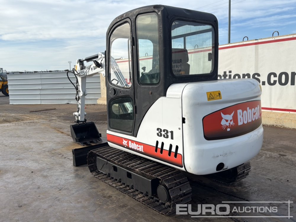 Bobcat 331G - מיני מחפר: תמונה 3 Bobcat 331G - מיני מחפר: תמונה 3