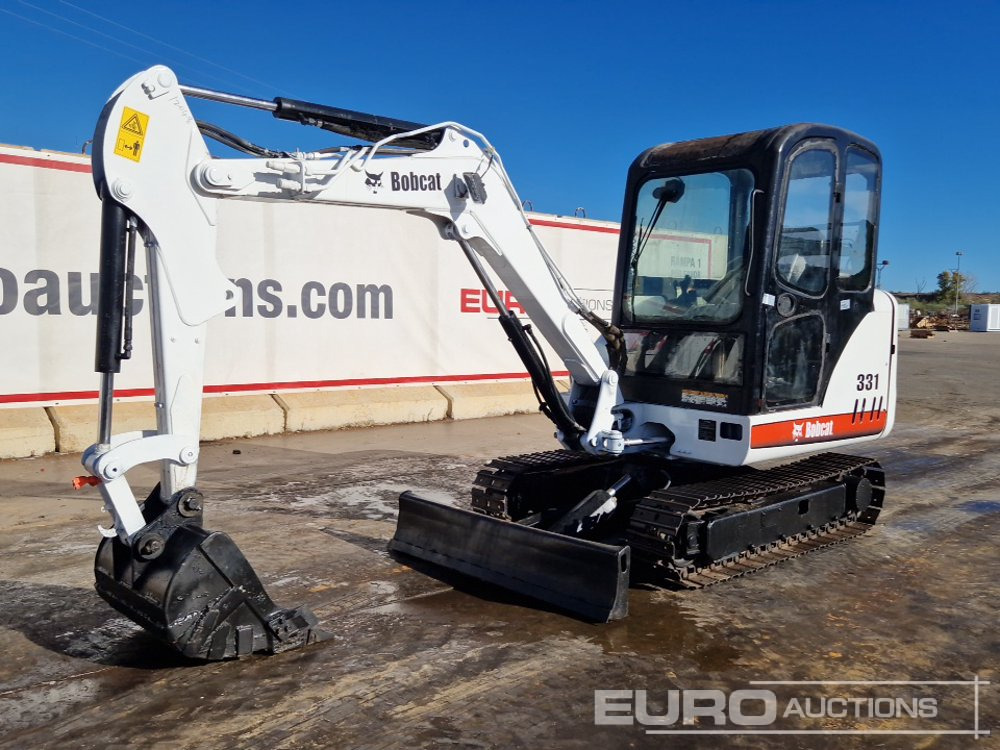 Bobcat 331G - מיני מחפר: תמונה 1 Bobcat 331G - מיני מחפר: תמונה 1