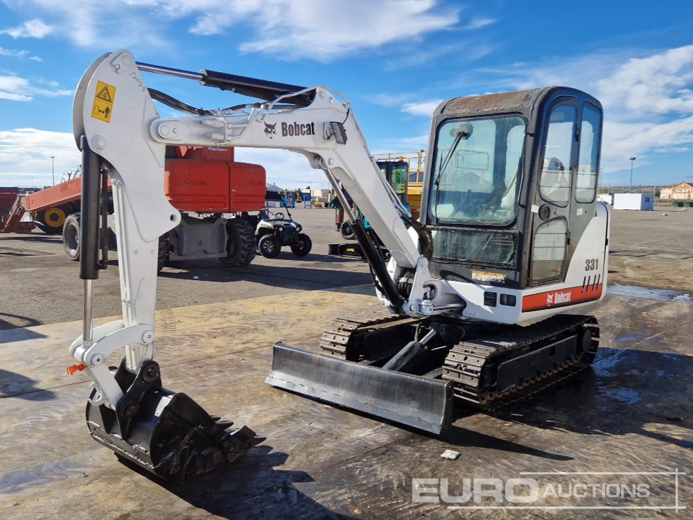 Bobcat 331G - מיני מחפר: תמונה 5 Bobcat 331G - מיני מחפר: תמונה 5