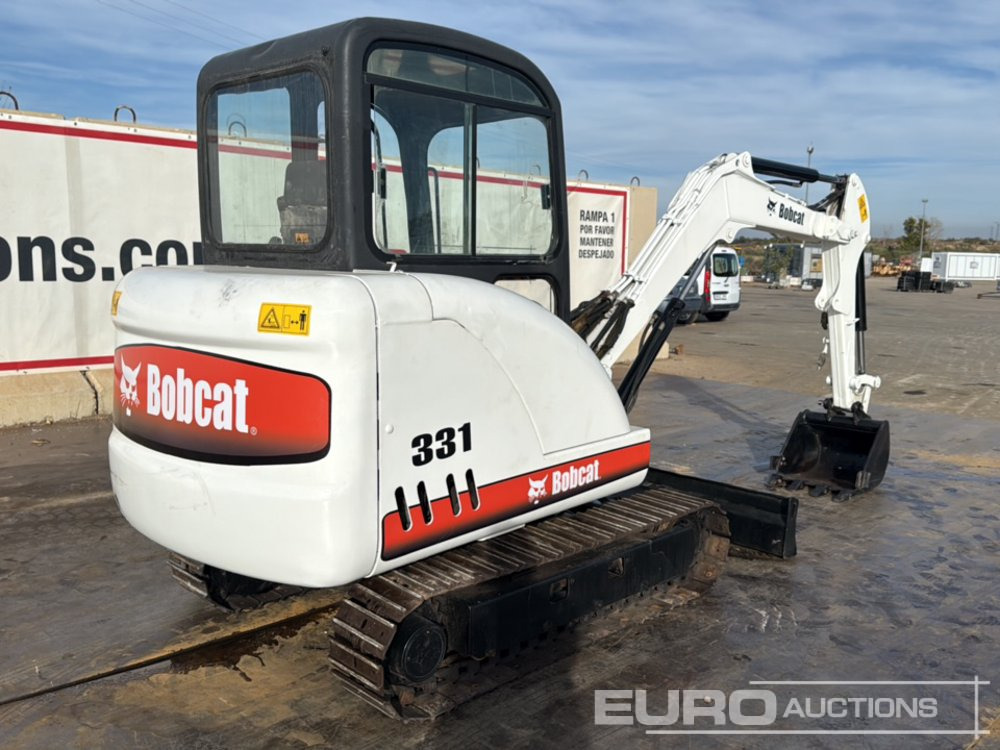 Bobcat 331G - מיני מחפר: תמונה 5 Bobcat 331G - מיני מחפר: תמונה 5
