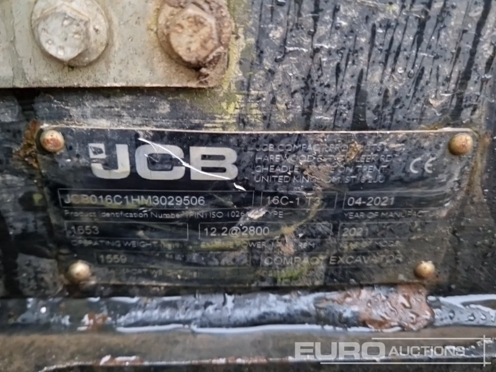 מיני מחפר JCB 16C-1: תמונה 43