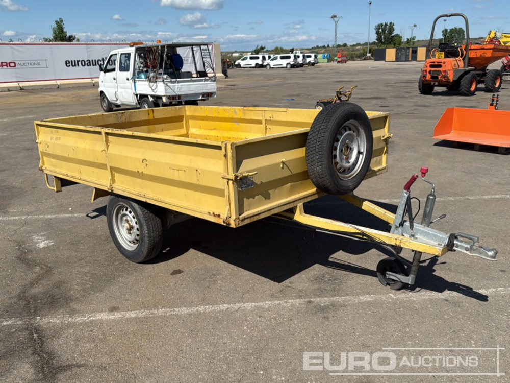 קרון נגרר למכונית Single Axle 1000Kg  Trailer Length 2.50 m / Width 1.67 m: תמונה 7