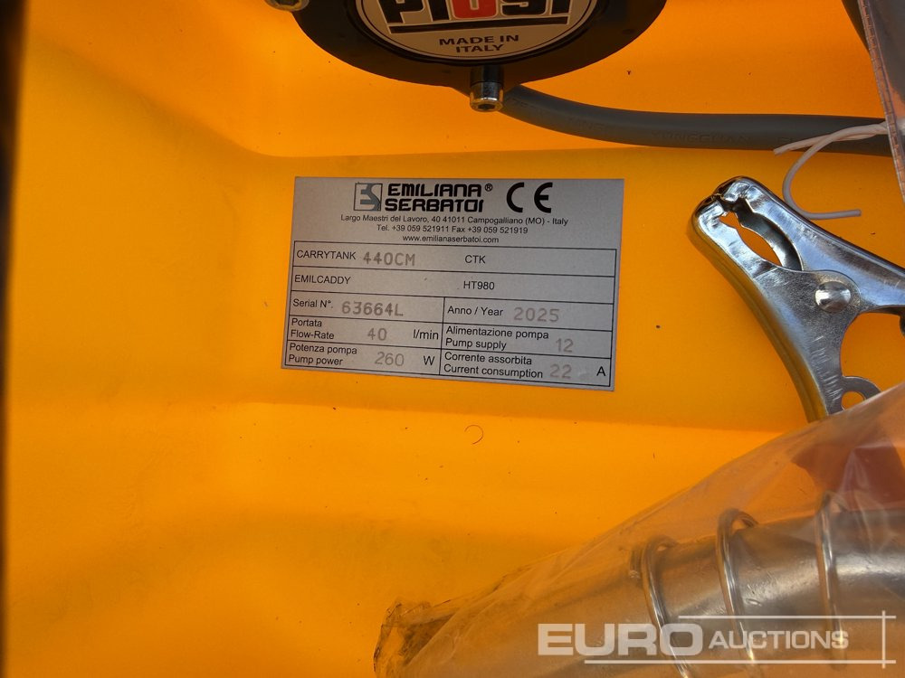 Unused 2025 Emiliana Serbatoi 440CM - מכל אחסון: תמונה 1 Unused 2025 Emiliana Serbatoi 440CM - מכל אחסון: תמונה 1