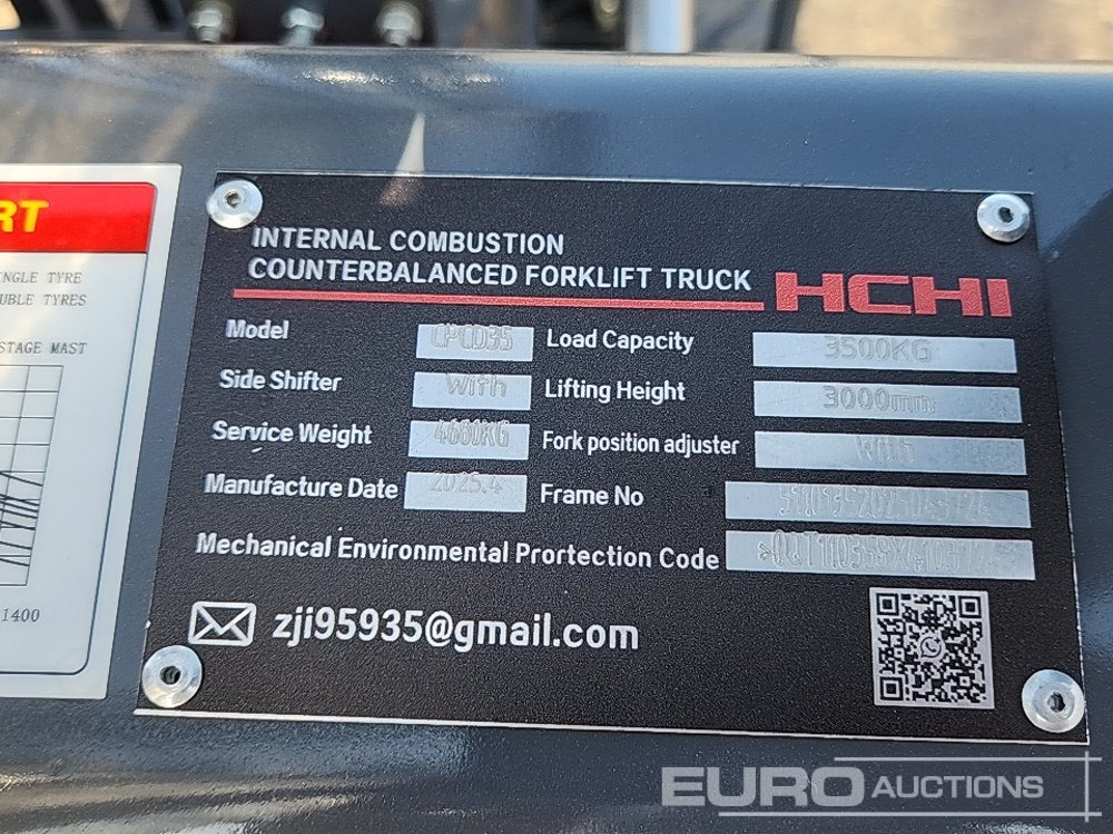 מלגזה Unused 2025 HCHI CPCD35: תמונה 36