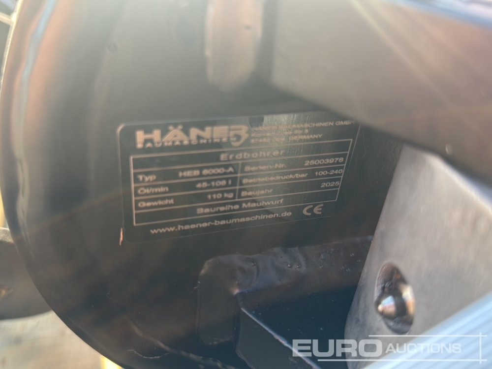Unused 2025 Häner HEB6000A - פטיש הידרולי: תמונה 5 Unused 2025 Häner HEB6000A - פטיש הידרולי: תמונה 5