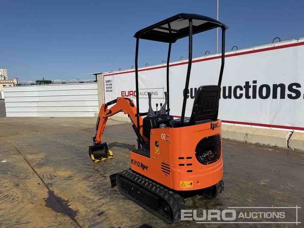 Unused 2025 JPC KV 12 - מיני מחפר: תמונה 3 Unused 2025 JPC KV 12 - מיני מחפר: תמונה 3