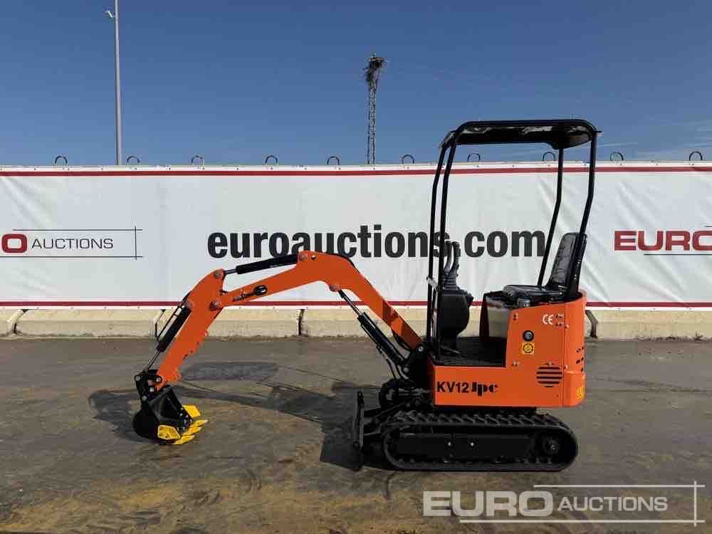 Unused 2025 JPC KV 12 - מיני מחפר: תמונה 2 Unused 2025 JPC KV 12 - מיני מחפר: תמונה 2