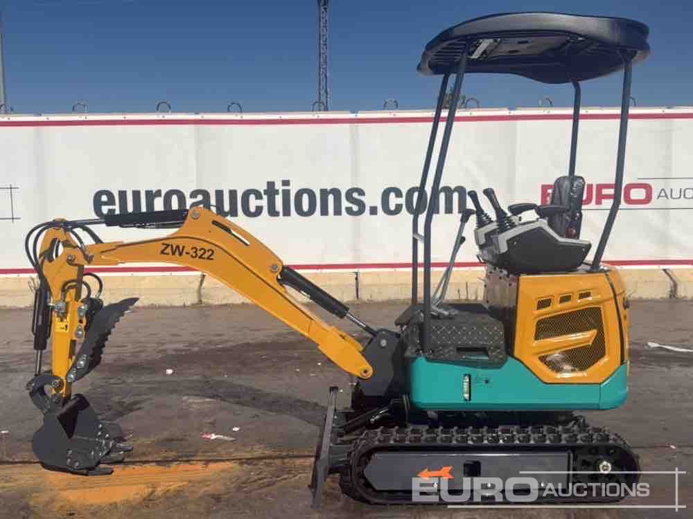 Unused 2025 Newrick ZW322 - מיני מחפר: תמונה 2 Unused 2025 Newrick ZW322 - מיני מחפר: תמונה 2