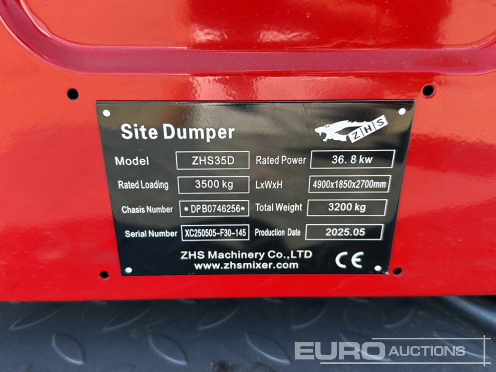 מיני מסיר פסולת Unused 2025 ZHS ZHS35D: תמונה 29