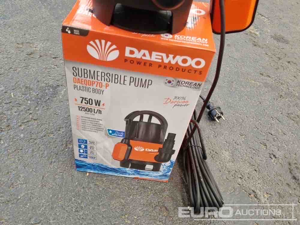 Unused Daewoo DAEQDP70-P - משאבת מים: תמונה 5 Unused Daewoo DAEQDP70-P - משאבת מים: תמונה 5