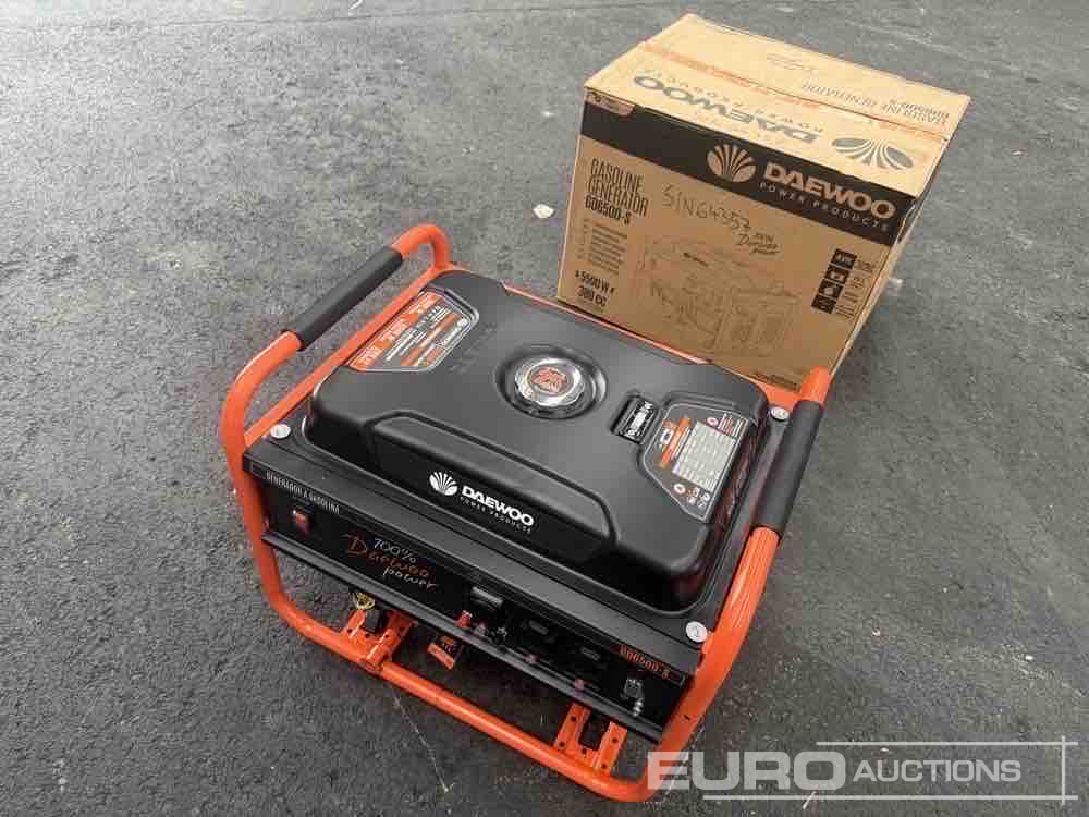 Unused Daewoo GD6500E-S - ערכת גנרטורים: תמונה 1 Unused Daewoo GD6500E-S - ערכת גנרטורים: תמונה 1