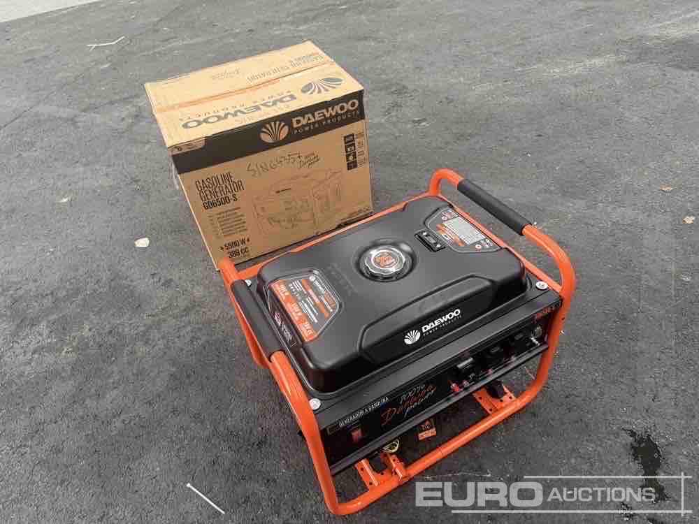 Unused Daewoo GD6500E-S - ערכת גנרטורים: תמונה 2 Unused Daewoo GD6500E-S - ערכת גנרטורים: תמונה 2