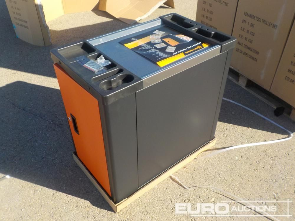 Unused Huttenberg Tools Trolley, 220Pcs, Complete with Tools, 6 Drawers / Carro Porta Herramientas Completo, 6 Cajones - ציוד לסדנאות: תמונה 5 Unused Huttenberg Tools Trolley, 220Pcs, Complete with Tools, 6 Drawers / Carro Porta Herramientas Completo, 6 Cajones - ציוד לסדנאות: תמונה 5