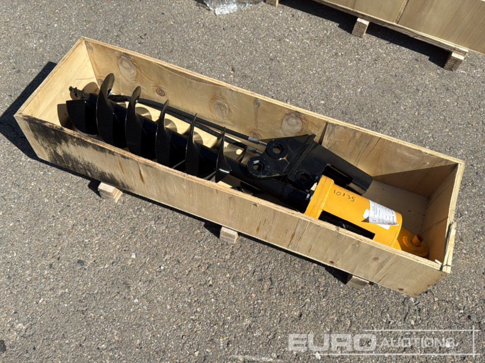 Unused KV200 Auger to suit Mini Excavator / Ahoyador - צרופה עבור מחפר: תמונה 4 Unused KV200 Auger to suit Mini Excavator / Ahoyador - צרופה עבור מחפר: תמונה 4