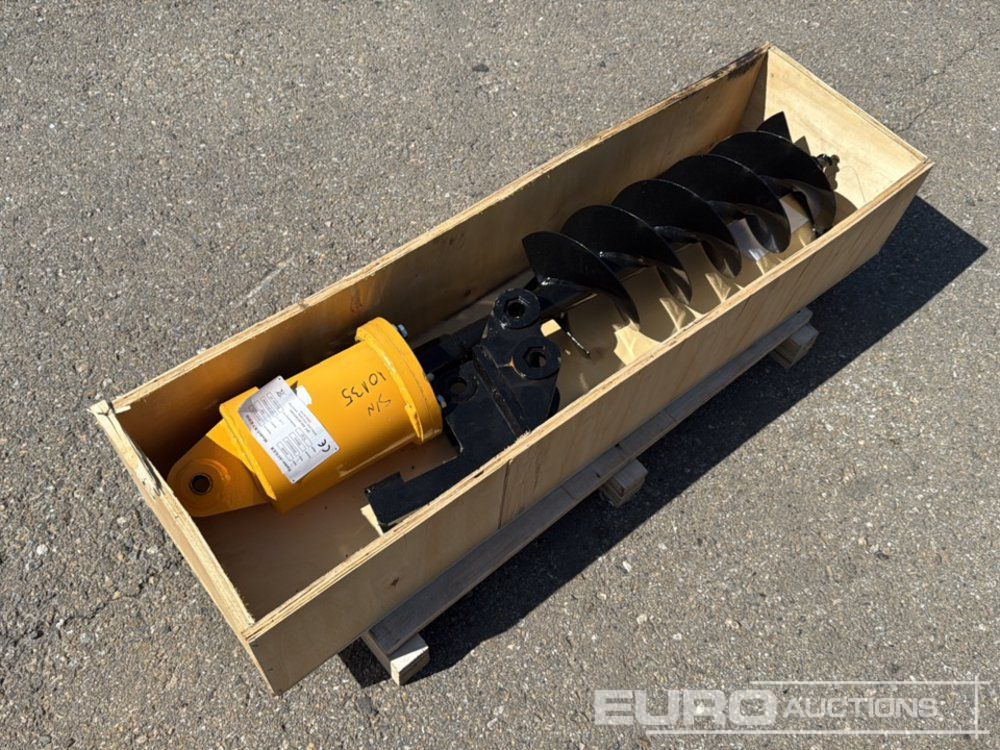 Unused KV200 Auger to suit Mini Excavator / Ahoyador - צרופה עבור מחפר: תמונה 2 Unused KV200 Auger to suit Mini Excavator / Ahoyador - צרופה עבור מחפר: תמונה 2
