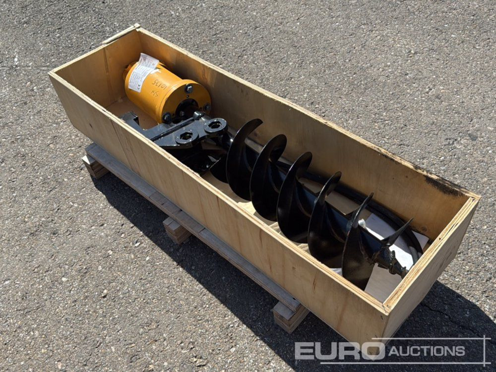 Unused KV200 Auger to suit Mini Excavator / Ahoyador - צרופה עבור מחפר: תמונה 1 Unused KV200 Auger to suit Mini Excavator / Ahoyador - צרופה עבור מחפר: תמונה 1
