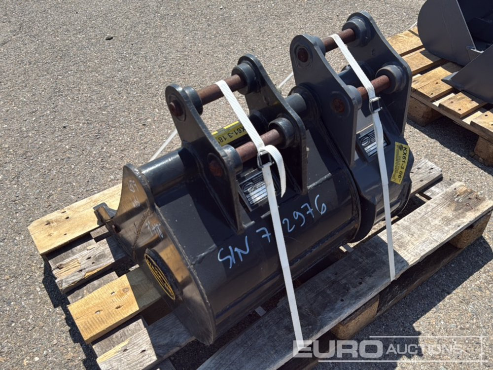 Unused Strickland 18", 9" Digging Buckets 30mm Pin to suit Mini Excavator - דלי: תמונה 3 Unused Strickland 18", 9" Digging Buckets 30mm Pin to suit Mini Excavator - דלי: תמונה 3